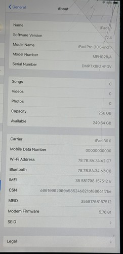 Apple ipad pro generazione - apple, 2a