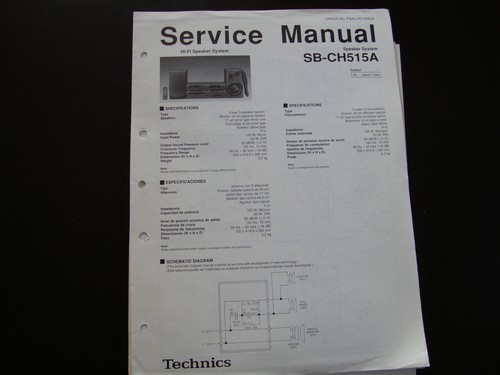 Manuale servizio originale - servizio,