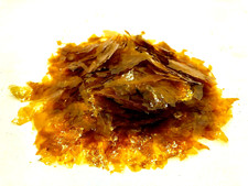 GOMMALACCA IN SCAGLIE PIASTRELLA VERNICE TAMPONE