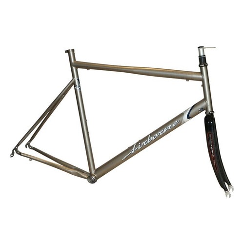 Telaio bici airborne titanio - telaio,