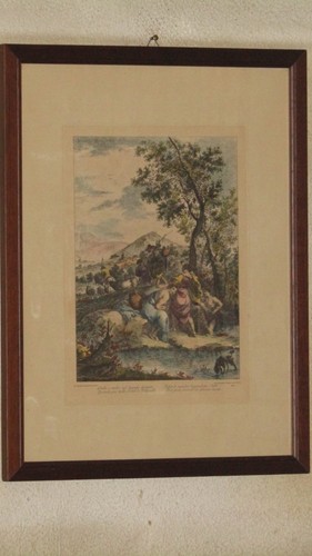 R638 incisione calcografica - incisione, a