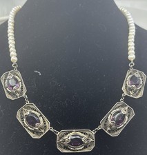 Collana vintage di perle