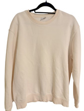 Felpa uomo grande Zara avorio