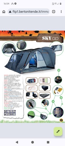 Tenda campeggio bertoni - bertoni, sky