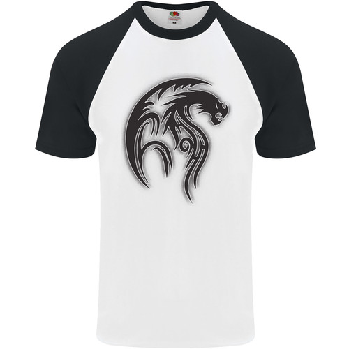 Shirt baseball uomo drago - t-shirt,