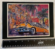 Cartolina pubblicitaria sigaro