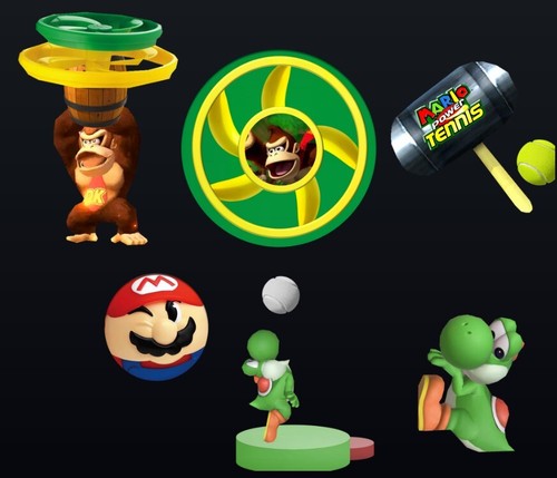 Giocattoli happy meal - giocattoli, nintendo