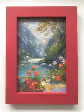 Dipinto olio originale con