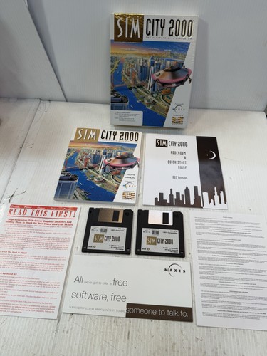 Simcity 2000 big box - 2000,