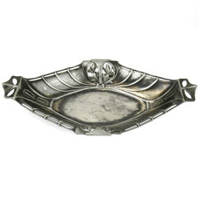 Ciotola in metallo Art Nouveau
