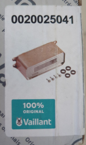 Scambiatore calore acqua - calore,
