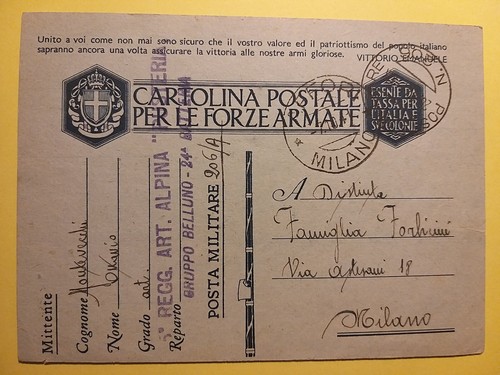 Cartolina postale per - cartolina,