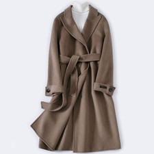 100% Lana Cappotto Autunno
