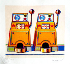 Wayne Thiebaud Litografia COA originale firmata op numerata (Tom Wesselmann)