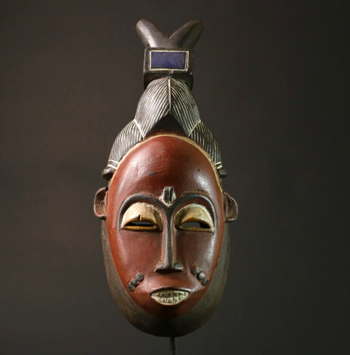 Maschera parete africana - parete,