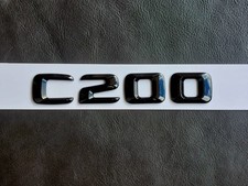 Emblema C200 Negro Brillo para