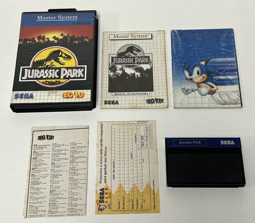 Jurassic park sega master - sega,