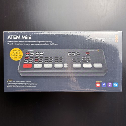 Blackmagic design atem mini - design,