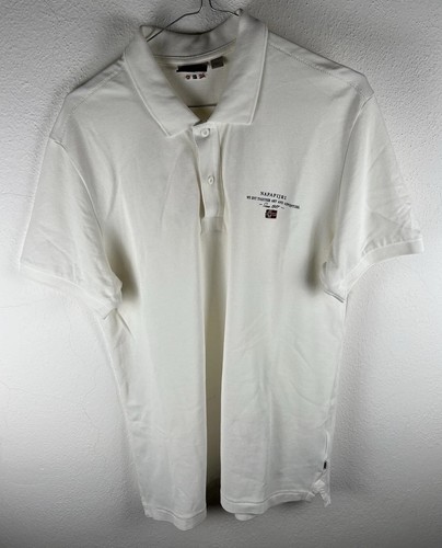 Napapijri polo uomo bianca - l,