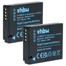 2x Batteria per Leica D-Lux 5