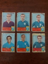NAPOLI  LOTTO 6 FIGURINE Calciatori 1964/65 Mira condizioni mediocri (3549)