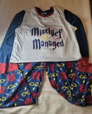 New Harry Potter Pajamas Size
