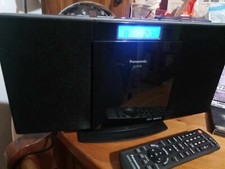 Sistema stereo compatto Panasonic CD DAB FM radio iPod dock e telecomando SC-HC2