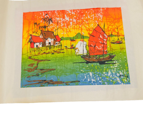 Quadro batik malese fatto - batik,