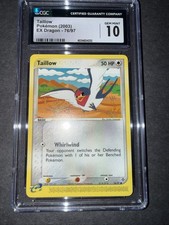 Carta pokemon taillow cgc - carta,
