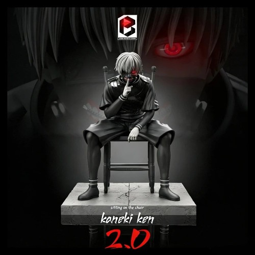 Statua ken kaneki seduto - kaneki, gk