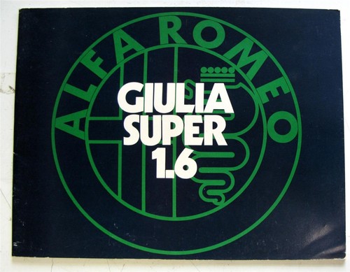 Alfa romeo giulia - super, 1.6