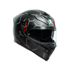 Casco integrale fibra moto Agv K5 s VULCANUM grey helmet casque