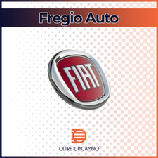 FREGIO STEMMA EMBLEMA LOGO ANTERIORE FIAT PANDA MULTIPLA IDEA ROSSO PUNTO Ø95mm