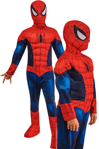 Deluxe spiderman costume - deluxe,