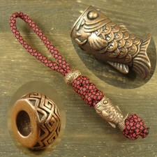 Coltello "Pesce" Rame Rosso