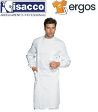 Isacco CAMICE DENTISTA Bianco
