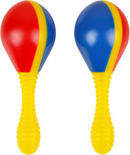 Coppia Di Maracas in Plastica