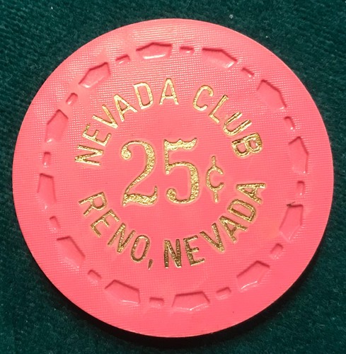 Nevada club casino chip - club,