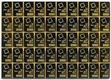 Lingotto oro - Gold Ingot bar : 1 gram pure gold 999.9 24k : Valcambi - Suisse