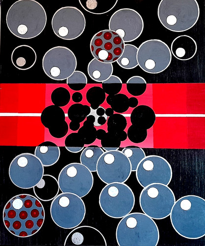 Artiste jost acrylique - acrylique, sur