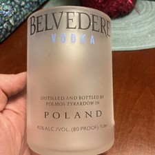 Belvedere Vodka Glass