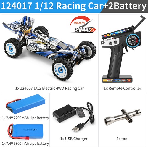 Wltoys 124017 buggy 1 12 - v8,