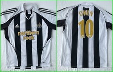 Adidas Michael OWEN 10 Newcastle United 2005 Home Football Shirt Maglia Calcio M