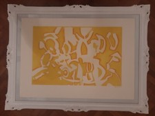 Carla Accardi incisione firmata in originale 