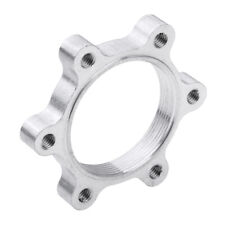 Mozzo bici dado di bloccaggio flangia filettatura adattatore freno a disco