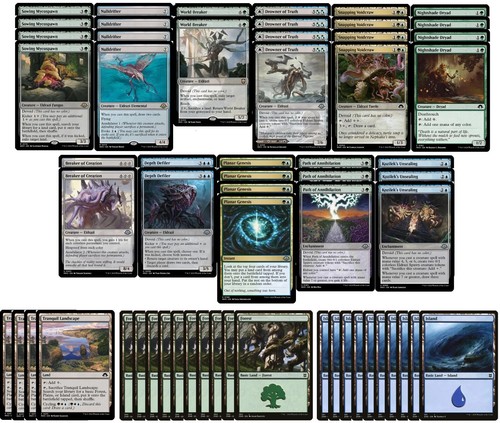 Mazzo elite simic eldrazi - eldrazi,