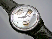 SWATCH AUTOMATIC BLACK MOTION