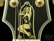 Coperchio per traliccio in ottone PIN-UP (ORO). Adatto alla maggior parte di Epiphone, Les Paul, SG + altro