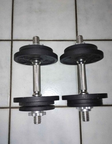 Kit manubri bodybuilding 20kg