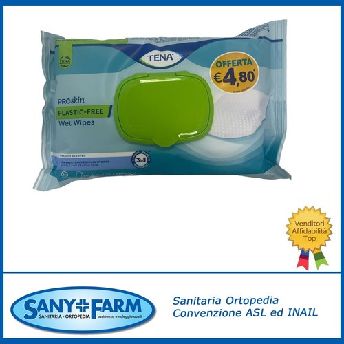 Nuove tena wet wipe plastic - wet,
